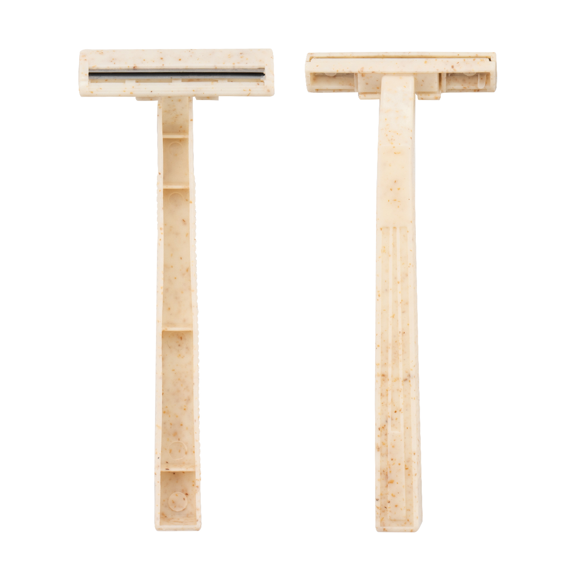 CX-T02M resirkulerbar hvetestrå Twin Blade Men Razor